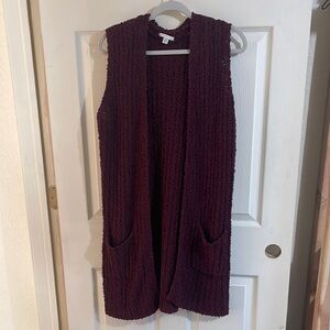 Cato’s Burgundy Sweater